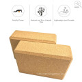 Yugland eco-friendly recycled cork yoga block Wooden Yoga Block with design